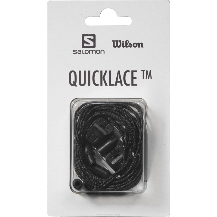 T884792 Salomon fekete unisex pótalkatrészek gyorsfűző készlet fekete