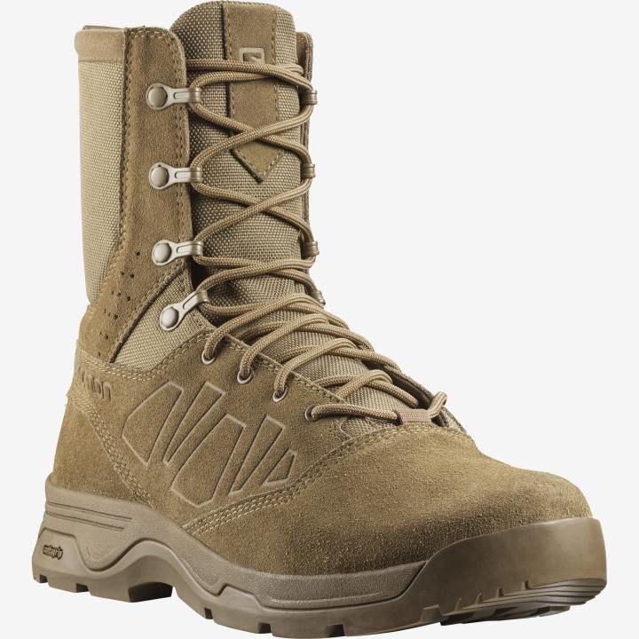 T884801 Salomon prérifarkasbarna unisex erők cipő gyám széles prérifarkasbarna