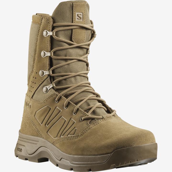 T884813 Salomon prérifarkasbarna unisex erők cipő gyám climasalomon vízálló prérifarkasbarna