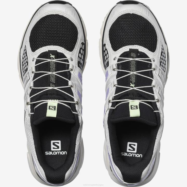 T8842108 Salomon nimbuszfelhő-zöld-levendula unisex sportcipő x-mission 3 nimbus felhő-zöld-levendula