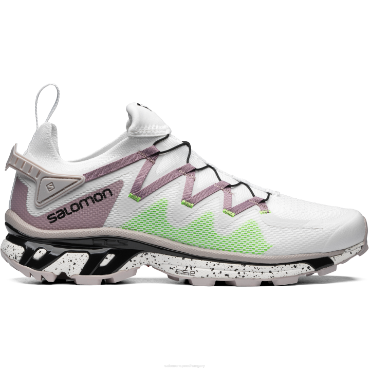 T884720 Salomon fehér-nimbusz felhő-zöld gekkó uniszex sportcipő xt-rush white-nimbus felhő-zöld gekkó