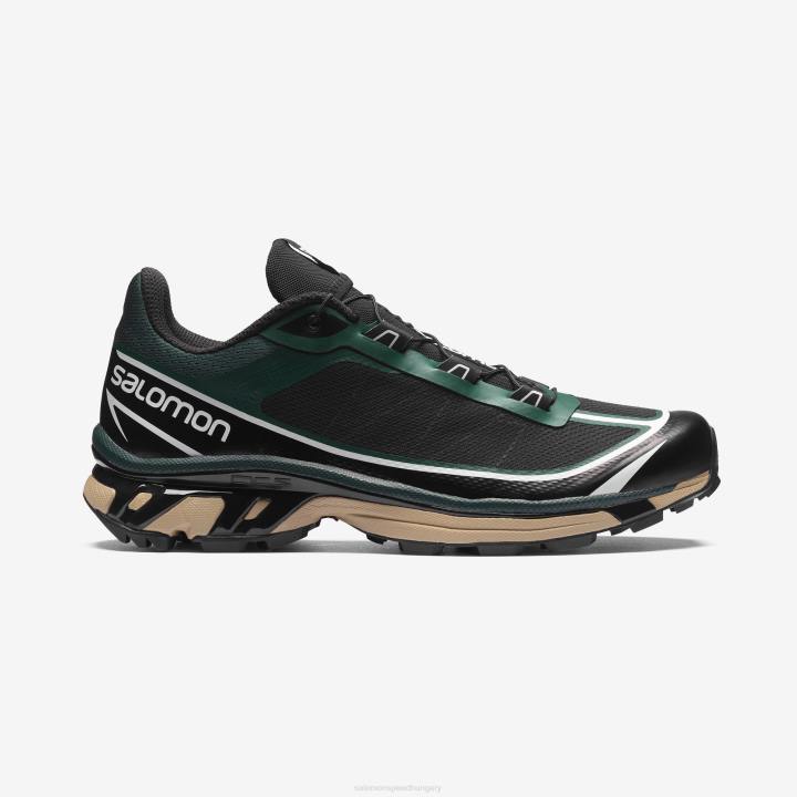 T884734 Salomon ponderosa fenyő-fekete-szafari uniszex sportcipő xt-6 ft ponderosa fenyő-fekete-safari