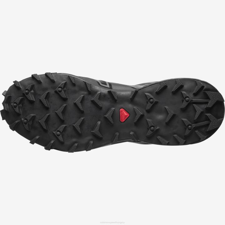 T884753 Salomon fekete uniszex sportcipő snowcross fejlett fekete