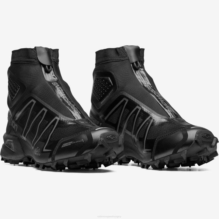 T884753 Salomon fekete uniszex sportcipő snowcross fejlett fekete