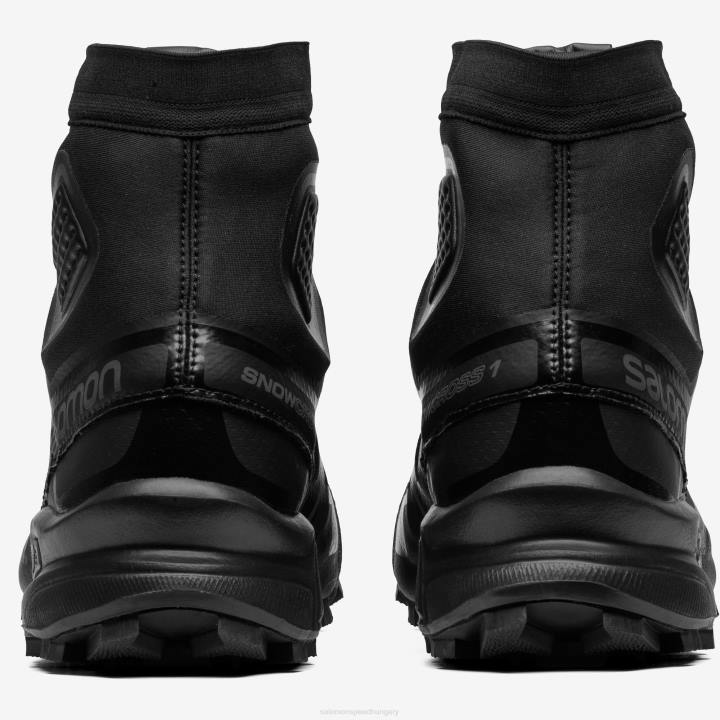 T884753 Salomon fekete uniszex sportcipő snowcross fejlett fekete