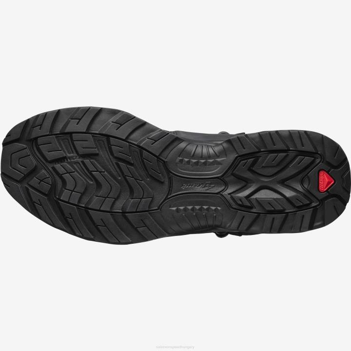 T884761 Salomon fekete-mágnes uniszex túracipő quest 4d gore-tex fejlett fekete-mágnes