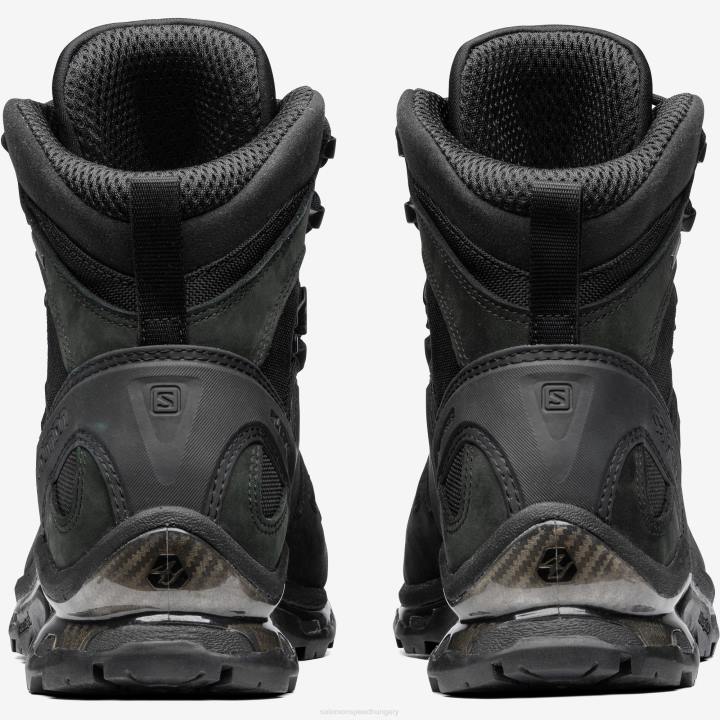T884761 Salomon fekete-mágnes uniszex túracipő quest 4d gore-tex fejlett fekete-mágnes