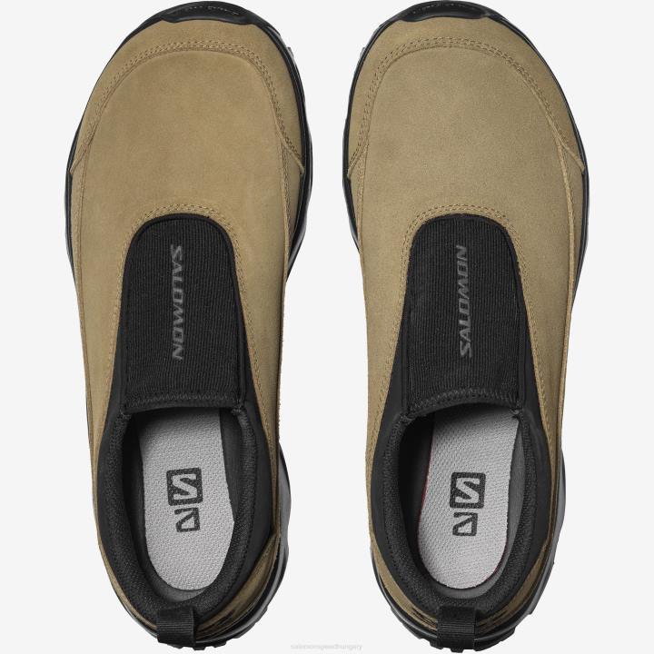 T884766 Salomon kenguru-dohány barna-fekete uniszex sportcipő rx snow moc 2 fejlett kenguru-dohány barna-fekete