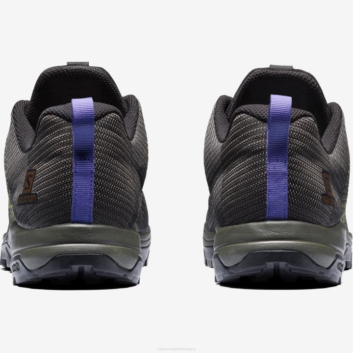 T884767 Salomon tőzeg-fekete-lila korallok unisex sportcipő outpro matryx a törött karú tőzegkorallitákhoz