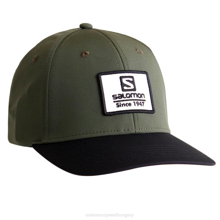 T8843365 Salomon sötétkék ötvözet/olíva éjfekete farkasra szabott unisex sapka sötétkék ötvözet/olíva éjfekete
