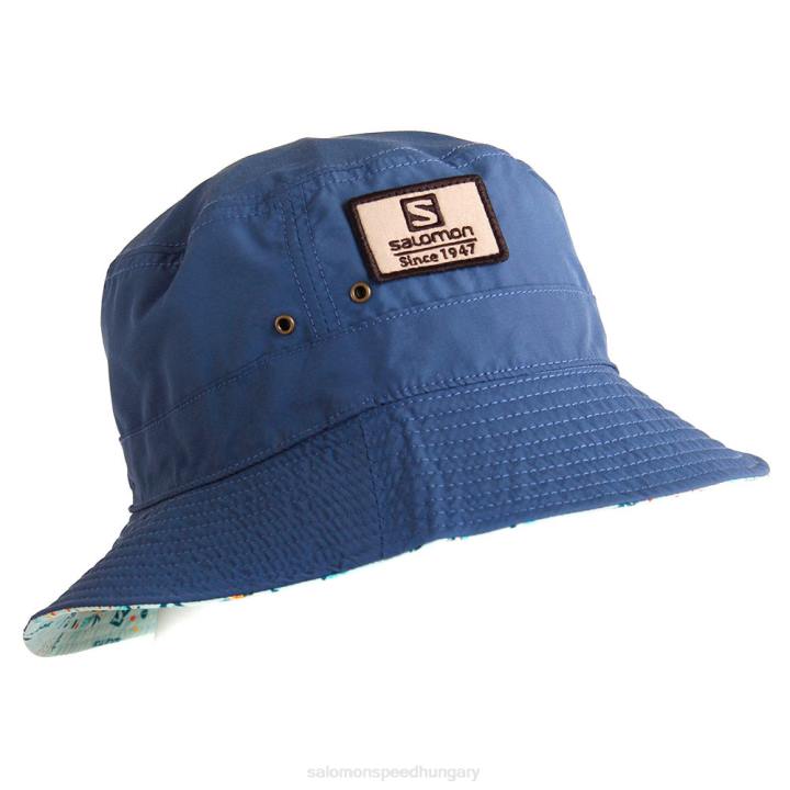 T8843372 Salomon fekete/sötét farmer kifordítható kültéri unisex sapka fekete/sötét farmer