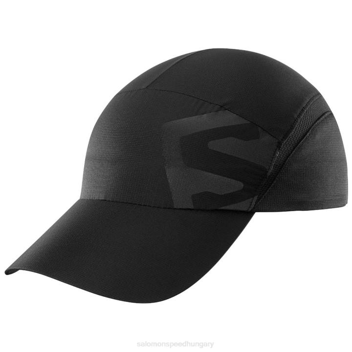 T8843397 Salomon fekete-fényes fekete xa unisex sapka fekete-fényes fekete
