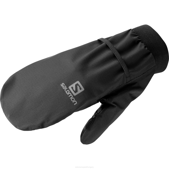 T8841162 Salomon fekete unisex kesztyű bonatti vízálló fekete