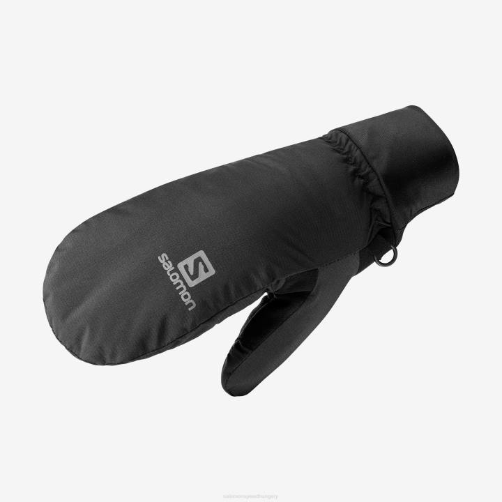 T8841165 Salomon fekete unisex kesztyű cross téli edzés fekete