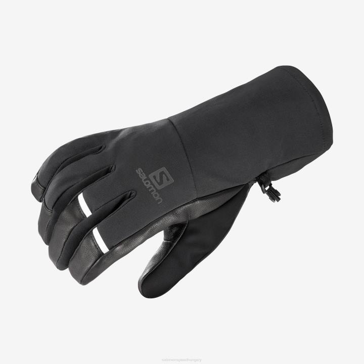 T8841167 Salomon fekete unisex kesztyű propeller 3in1 gore-tex fekete