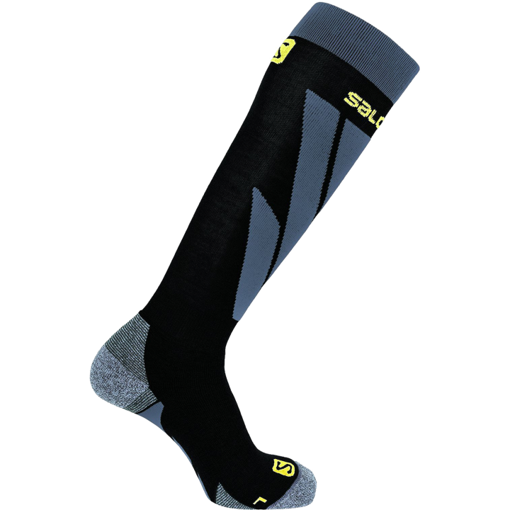 T8841138 Salomon feketére kovácsolt vas unisex zokni s/access fekete kovácsolt vas