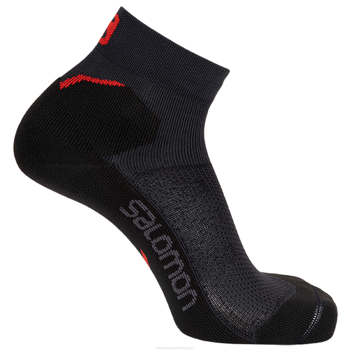 T8841143 Salomon ébenfa-versenypiros uniszex zokni speedcross boka ébenfa-verseny piros