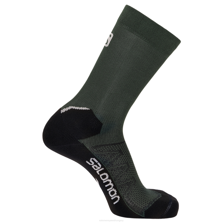 T8841161 Salomon ponderosa fenyő-holdkőzet uniszex zokni speedcross crew ponderosa pine-lunar rock