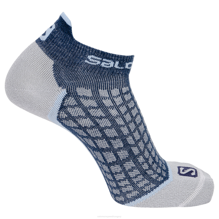 T8842159 Salomon hangulat indigó-zen kék uniszex zokni ultra alacsony hangulatú indigo-zen kék
