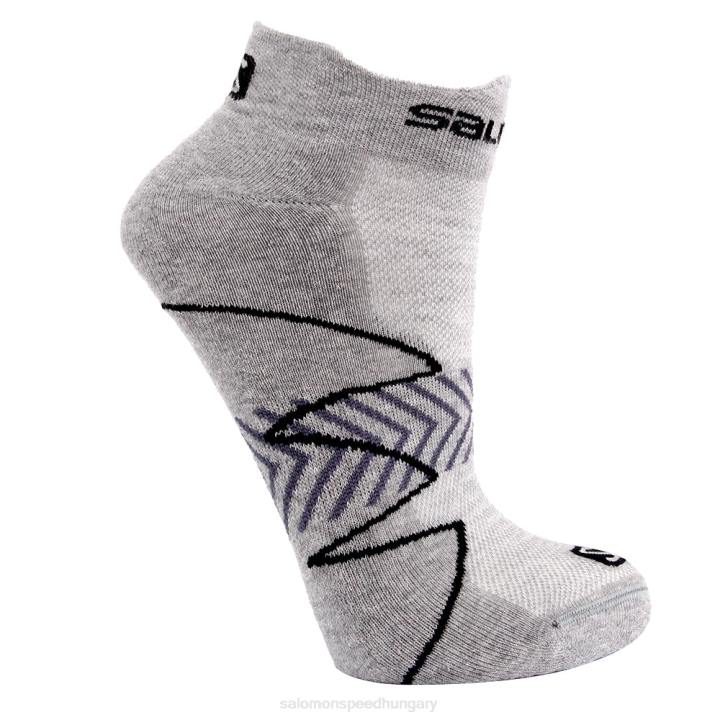 T8843325 Salomon szürke fehérítő-fekete xa sonic unisex zokni szürke fehérítő-fekete