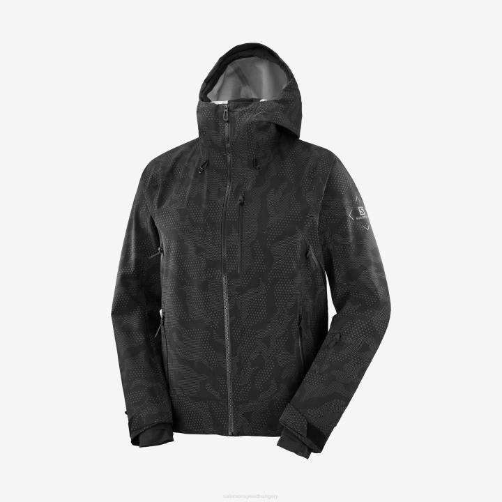T884581 Salomon camo-ao férfi shell kabát outlaw 3l camo-ao