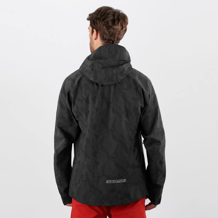 T884581 Salomon camo-ao férfi shell kabát outlaw 3l camo-ao
