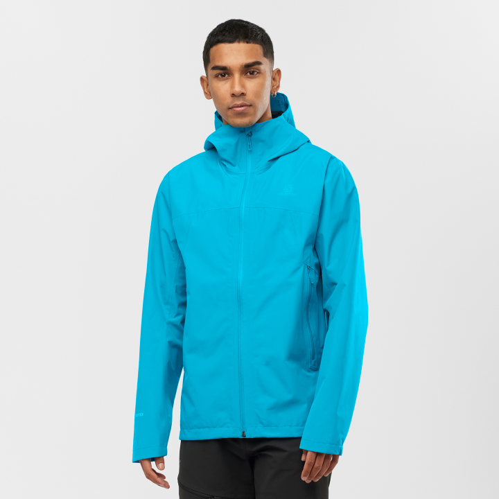 T884599 Salomon korallzátony férfi kagylódzseki körvonalú gore-tex 2,5 rétegű korallzátony