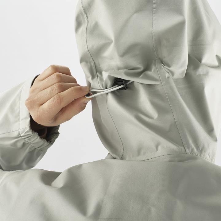 T884602 Salomon kovácsoltvas női shell kabát körvonalú gore-tex 2,5l kovácsoltvas