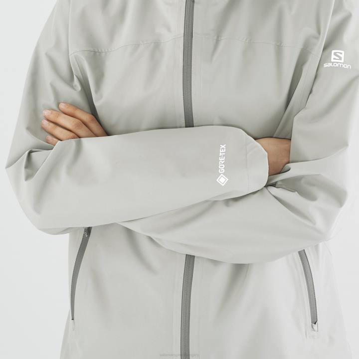 T884602 Salomon kovácsoltvas női shell kabát körvonalú gore-tex 2,5l kovácsoltvas