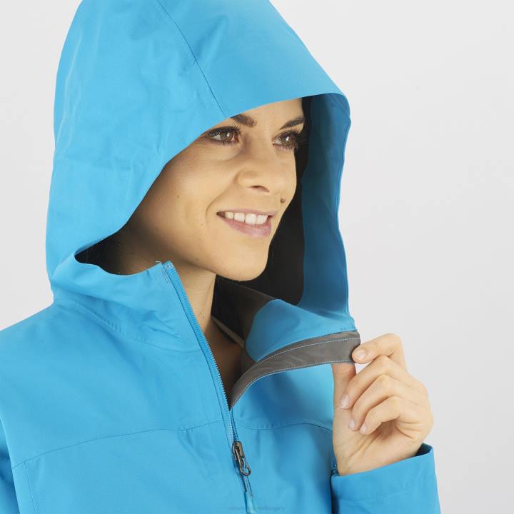 T884603 Salomon korallzátony női kagylódzseki körvonalú gore-tex 2,5l-es korallzátony