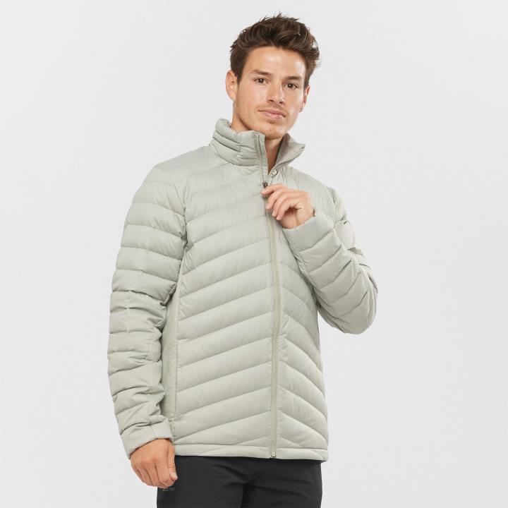 T884607 Salomon kovácsoltvas férfi teljes cipzáras midlayer kabát elengedhetetlen xwarm down kovácsoltvas