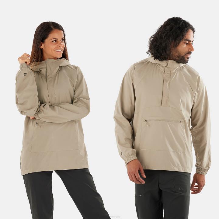 T884113 Salomon pörkölt kesudió outlife ripstop half zip unisex pörkölt kesudió