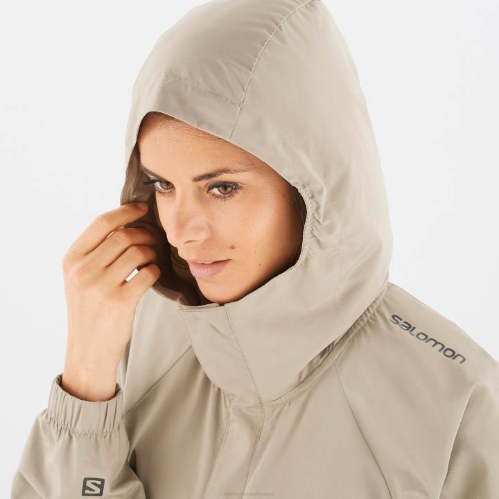 T884113 Salomon pörkölt kesudió outlife ripstop half zip unisex pörkölt kesudió