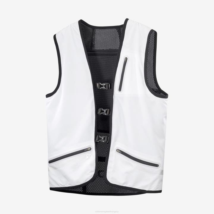 T884628 Salomon fehér fekete uniszex mellény outlife megfordítható segédprogram u fehér-fekete