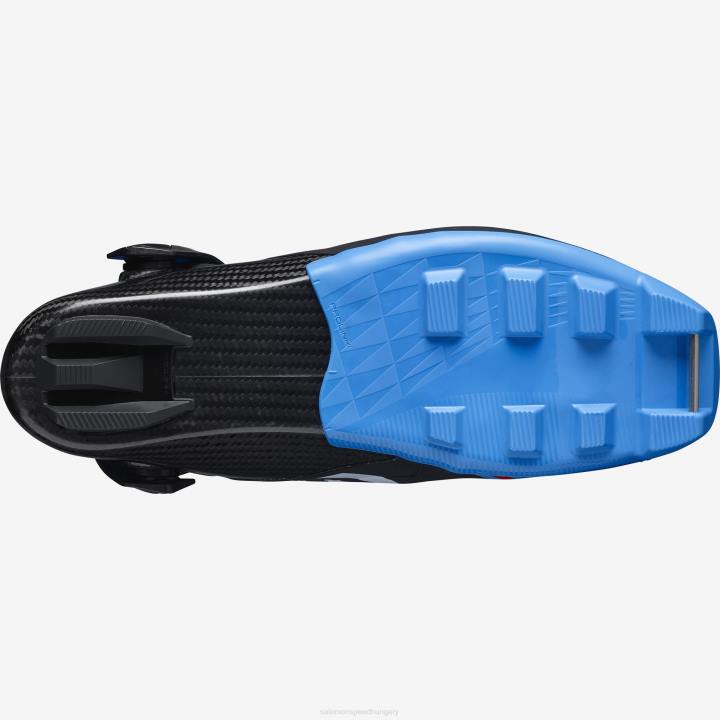 T8841459 Salomon fekete-folyamatkék unisex korcsolyázás nordic boots s/lab carbon skate el black-process blue