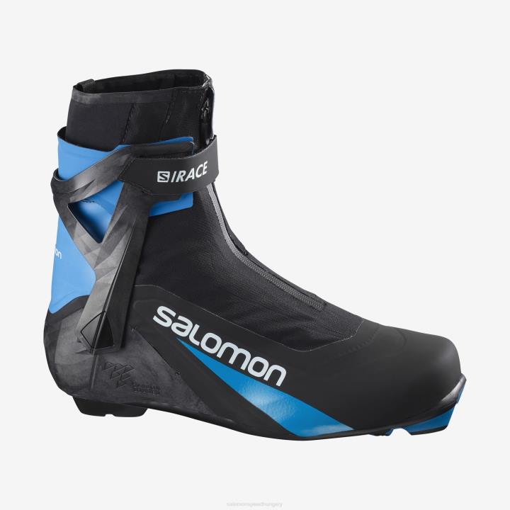 T8841461 Salomon fekete-folyamatkék uniszex korcsolyázás nordic boots s/race carbon skate el black-process blue