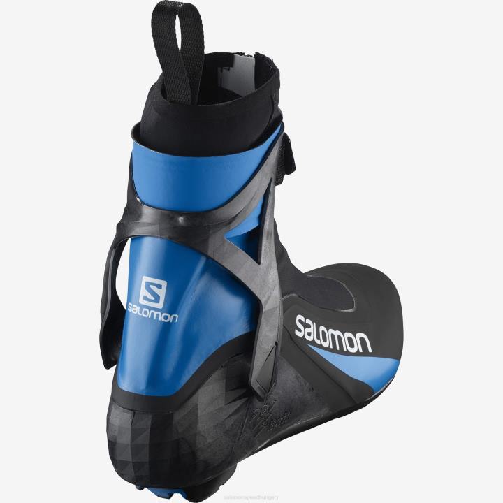 T8841461 Salomon fekete-folyamatkék uniszex korcsolyázás nordic boots s/race carbon skate el black-process blue