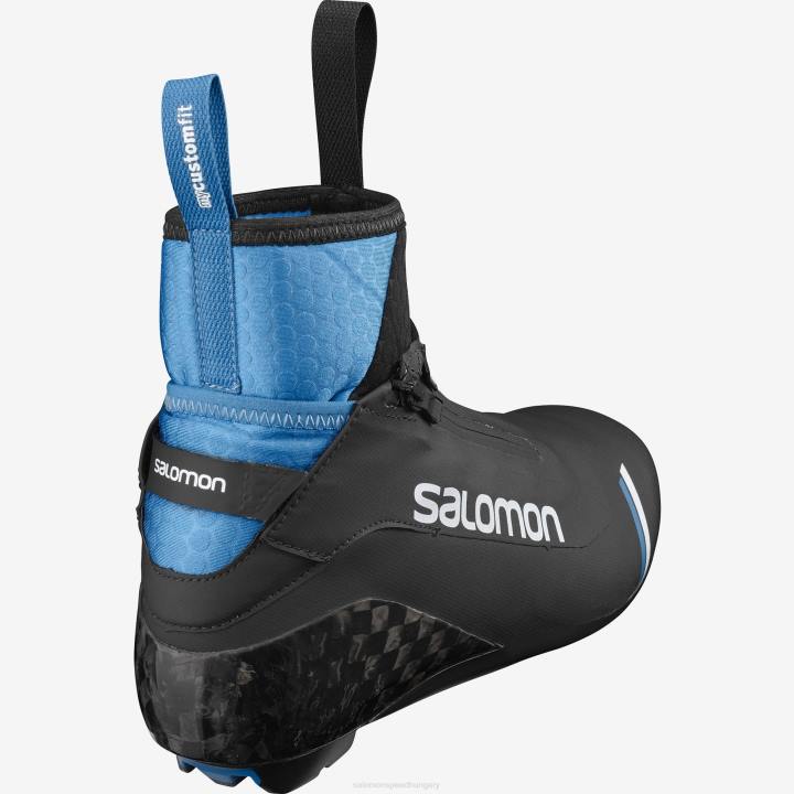 T8841462 Salomon fekete-folyamatkék unisex klasszikus nordic csizma s/race klasszikus el black-process kék