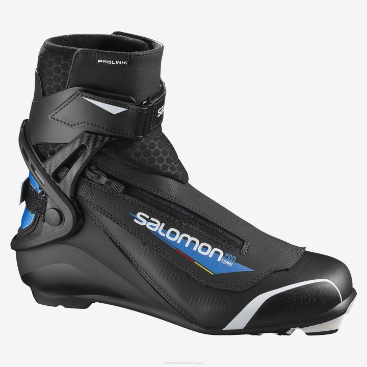 T8841470 Salomon sötét sötétkék-fekete folyamatkék uniszex korcsolyázás|klasszikus nordic boots pro combi prolink navy-process blue