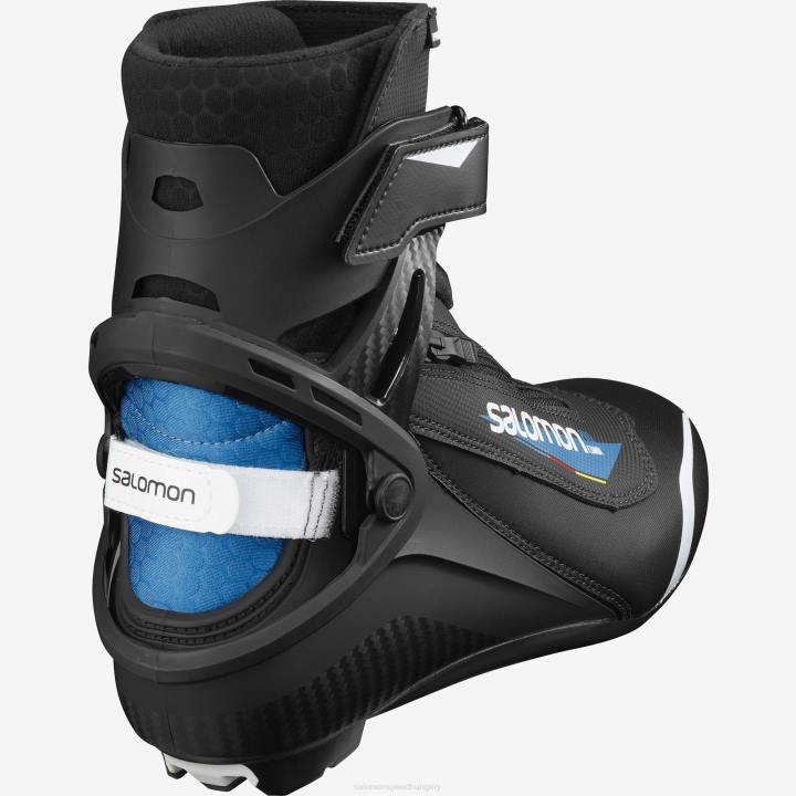 T8841473 Salomon sötét sötétkék-fekete folyamatkék uniszex korcsolyázás|klasszikus nordic boots pro combi pilot process blue