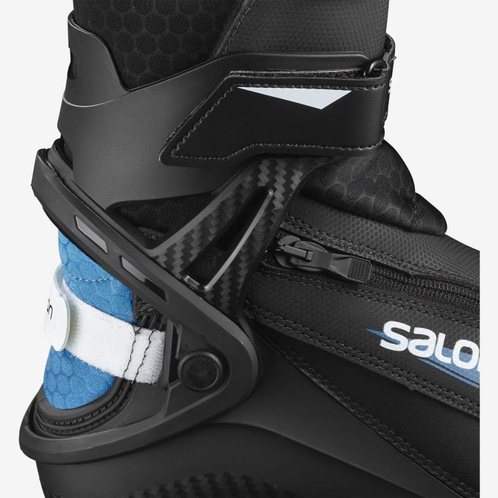 T8841473 Salomon sötét sötétkék-fekete folyamatkék uniszex korcsolyázás|klasszikus nordic boots pro combi pilot process blue