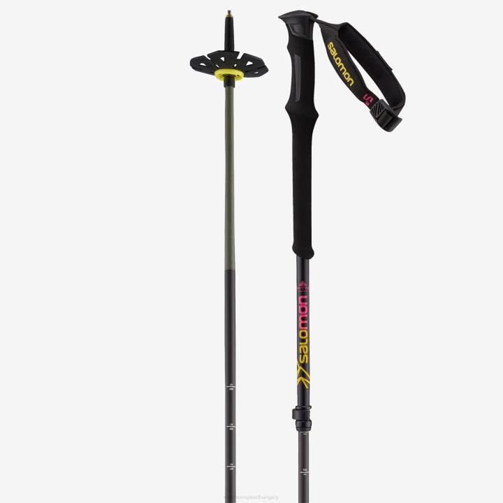 T8841233 Salomon fekete sárga unisex alpesi pólusok mtn carbon s3 fekete-sárga