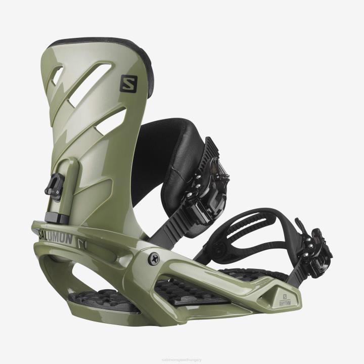 T8841416 Salomon zöld-fekete unisex snowboard kötések ritmus zöld-fekete