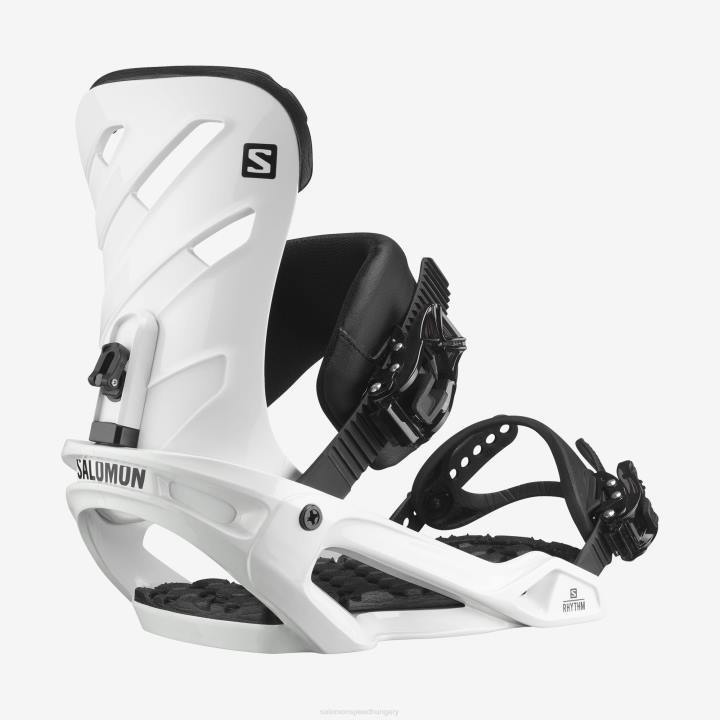 T8841417 Salomon fehér fekete unisex snowboard kötések ritmus fehér-fekete