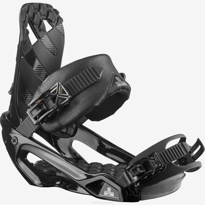 T8841418 Salomon fekete unisex snowboard kötések ritmus fekete