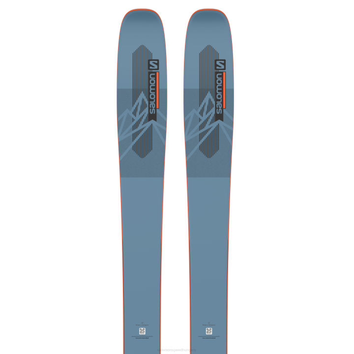 T8841170 Salomon copen kék-láng-fekete unisex all-mountain síléc qst 98 copen kék-láng-fekete