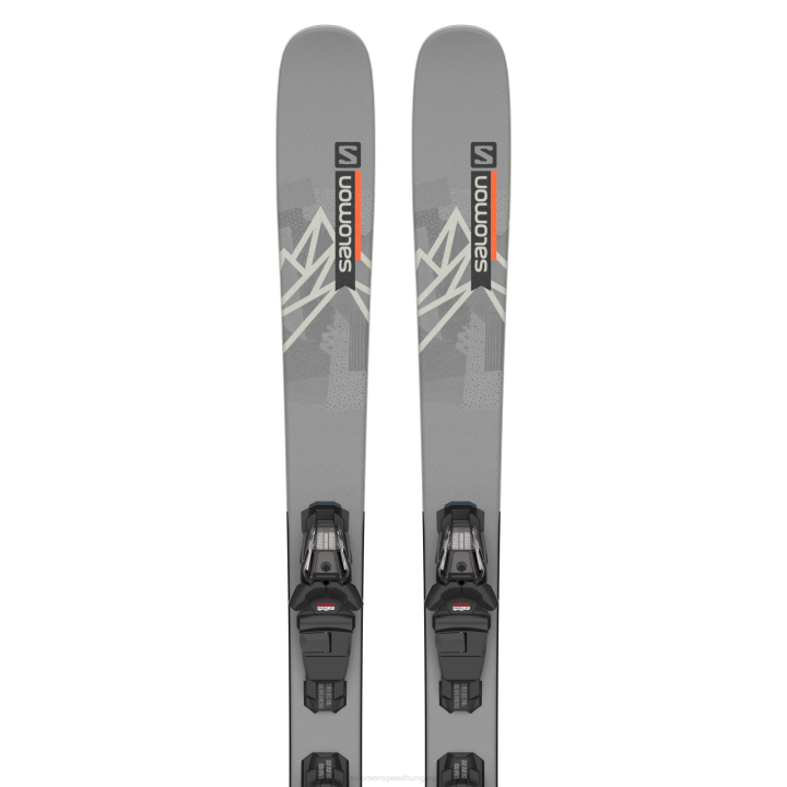 T8841171 Salomon vihar szürke-fekete-láng unisex freestyle sícsomag qst spark (és m10) vihar szürke-fekete-láng
