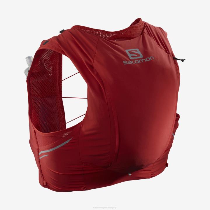 T8841037 Salomon goji bogyó-fekete uniszex futómellény lombikkal, benne sense pro 10 goji bogyó-fekete