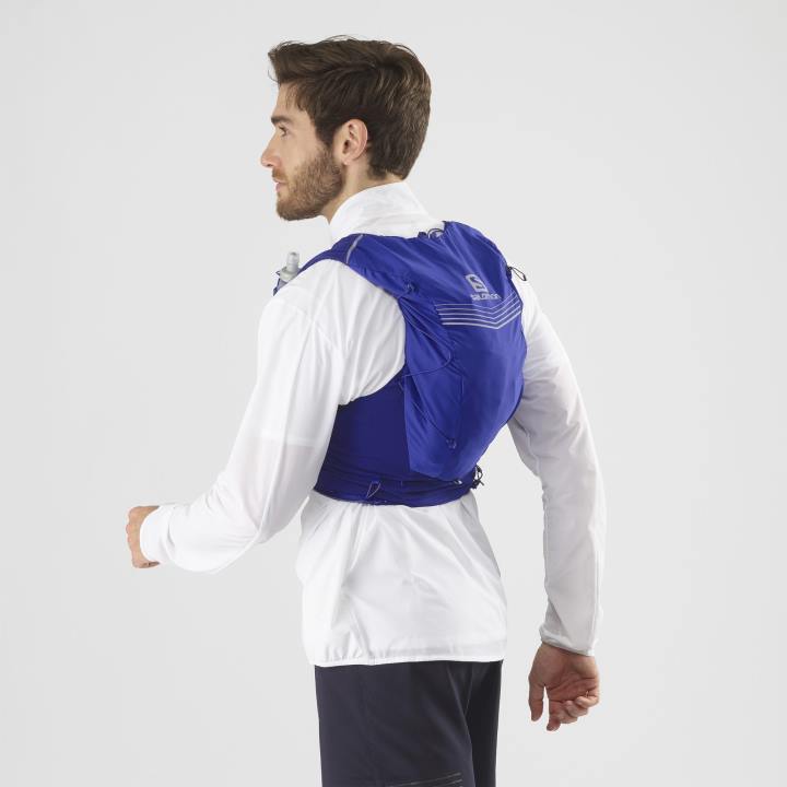T8841041 Salomon klematisz kék-ébenfa uniszex futómellény lombikkal együtt adv skin 12 clematis blue-ébenony