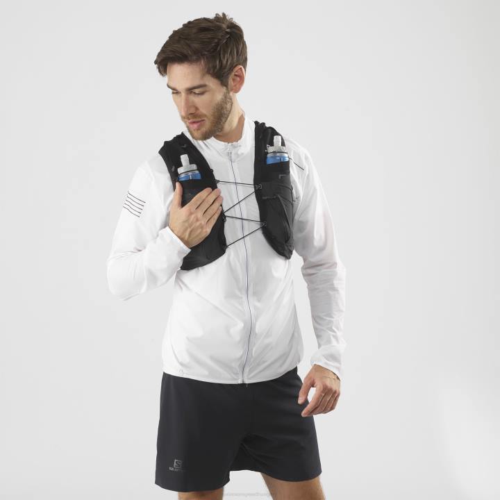 T8841045 Salomon fekete-ébenfa uniszex futómellény lombikkal, benne sense pro 5 fekete-ébenfa